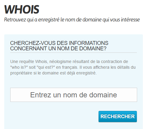 WHOIS